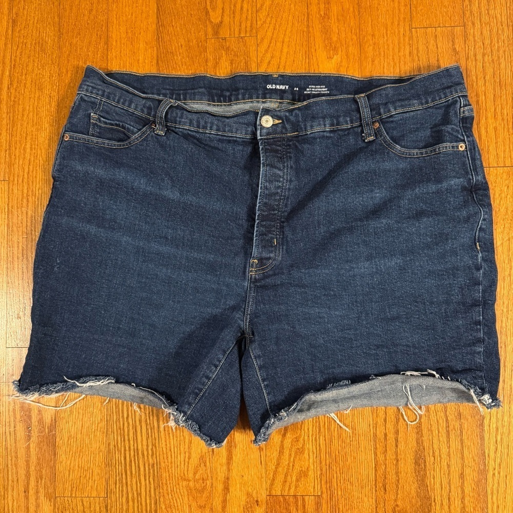 Old Navy Women's Blue Denim Shorts Size 24